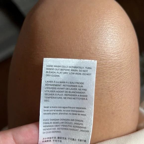 bebe Floral Embroidered Midi Dress - Red and Cream - Picture 11 of 12